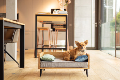 Dog bed LUNA "oak"