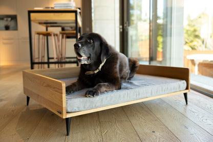 Dog bed LUNA "oak"