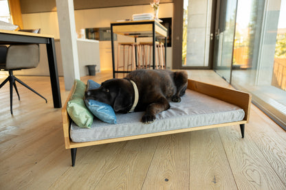 Dog bed LUNA "oak"