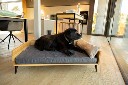 Dog bed LUNA "oak"