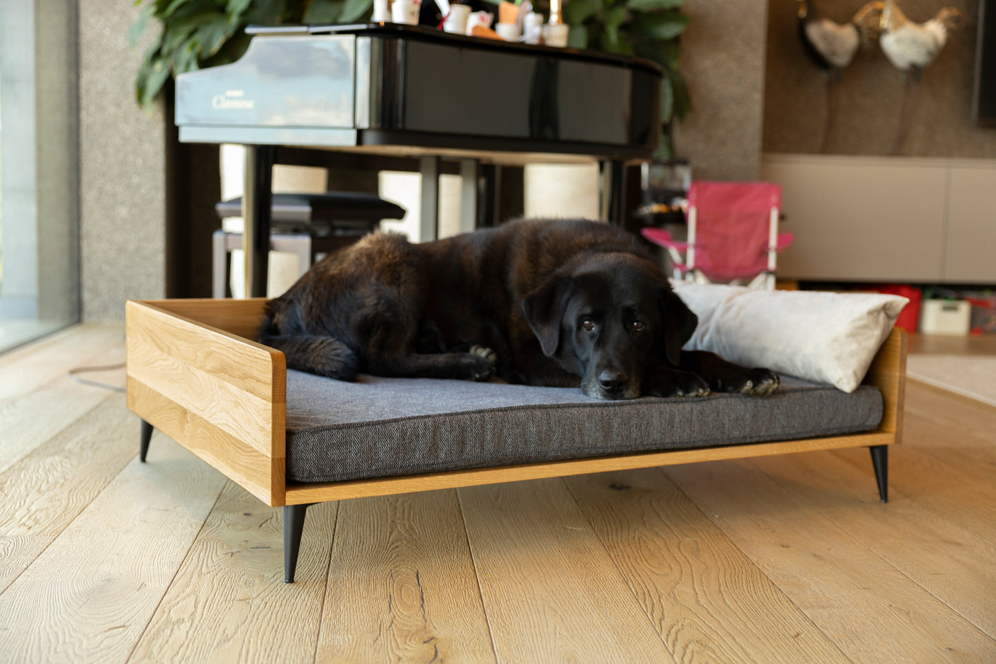 Dog bed LUNA "oak"