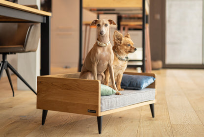 Dog bed LUNA "oak"